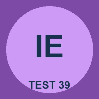 Indigo Evergreen (Test 39)